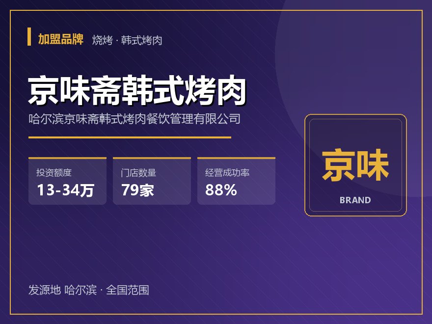 京味斋韩式烤肉